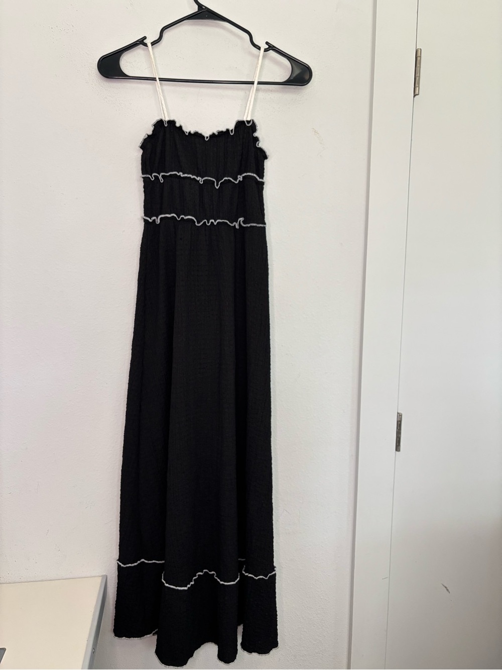 SEE YOU MONDAY NWT BLACK & WHITE MAXI DRESS SZ XS